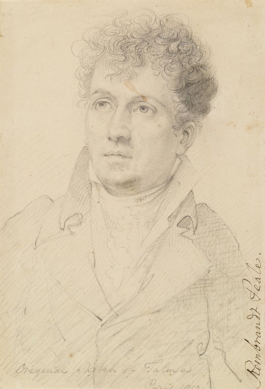 Ritratto di François Joseph Talma da Rembrandt Peale