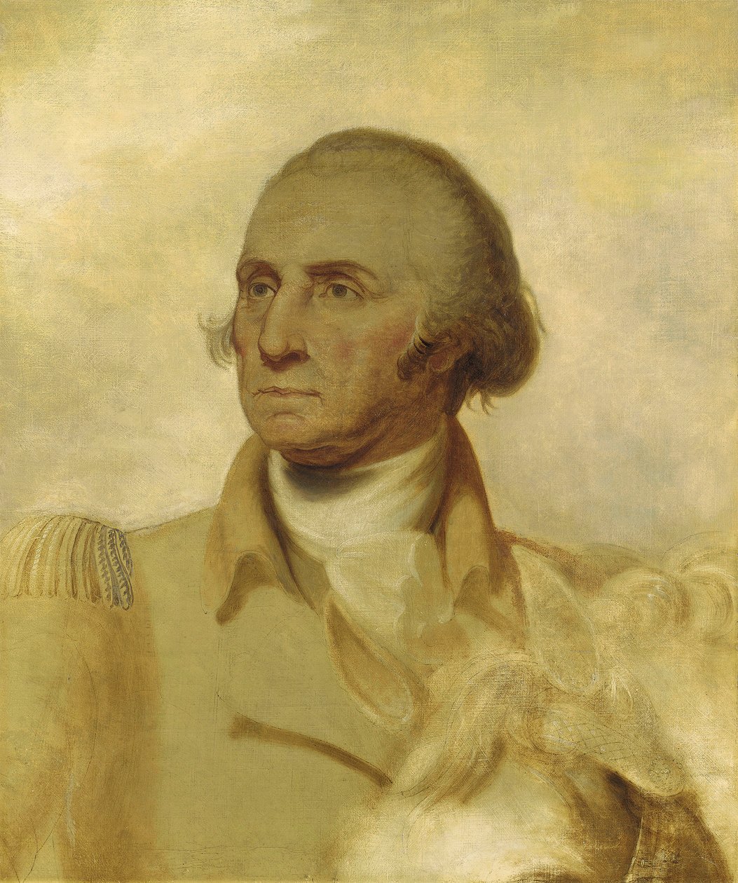Schizzo per un ritratto di George Washington da Rembrandt Peale