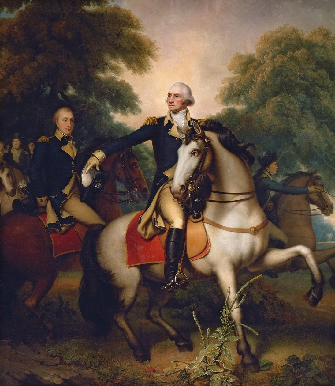 Washington vor Yorktown da Rembrandt Peale