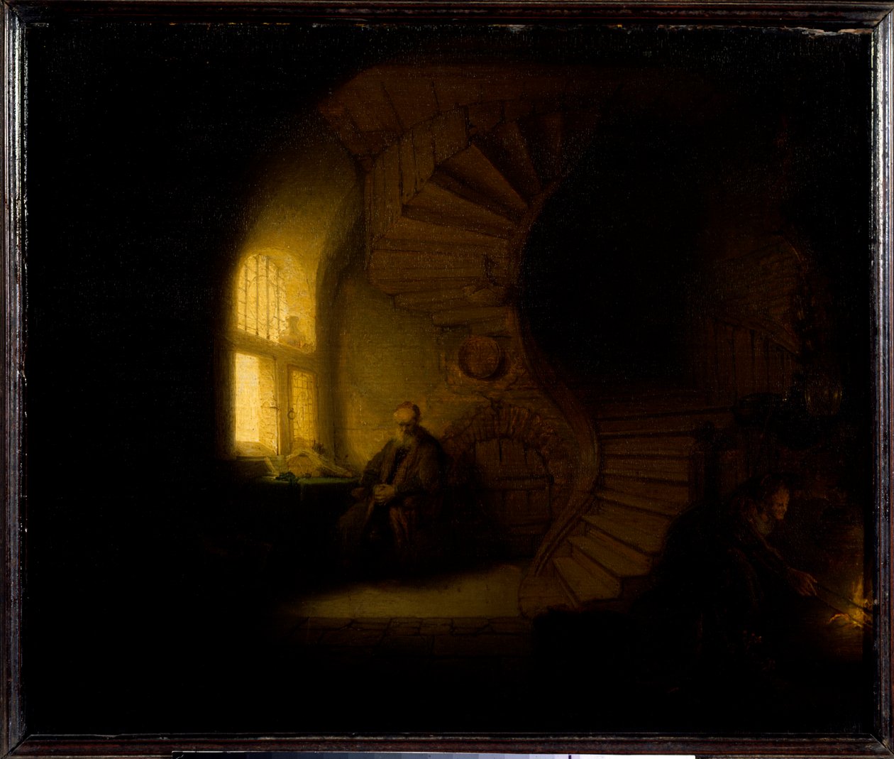 Un filosofo in meditazione da Rembrandt van Rijn