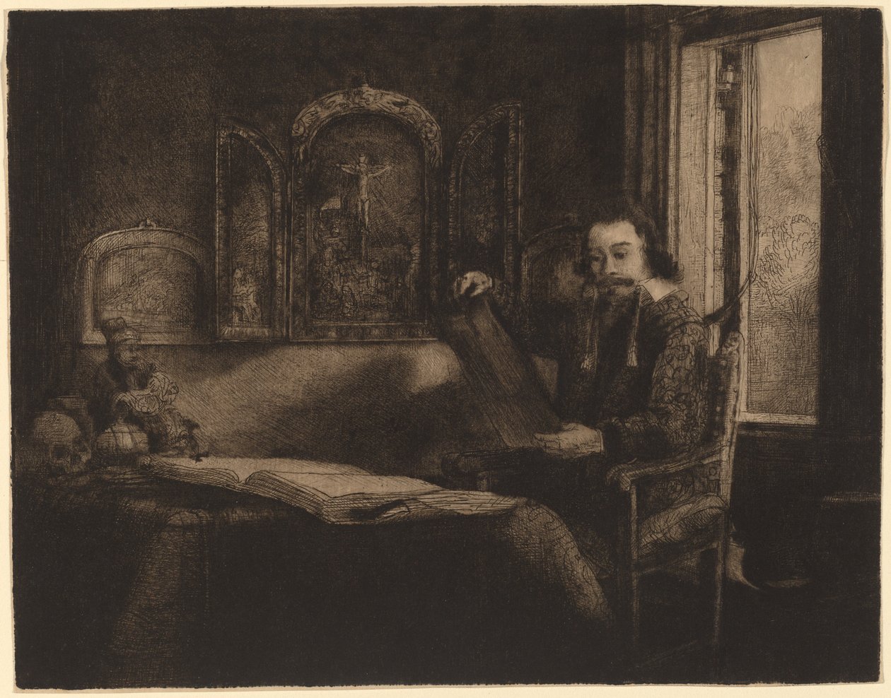 Abraham Francen da Rembrandt van Rijn