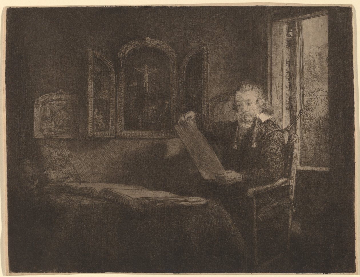 Abraham Francen da Rembrandt van Rijn