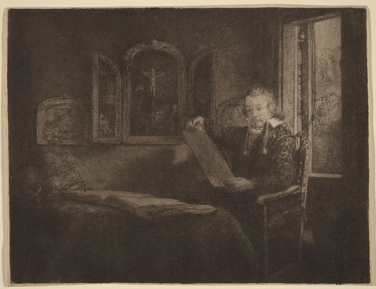 Abraham Francen da Rembrandt van Rijn