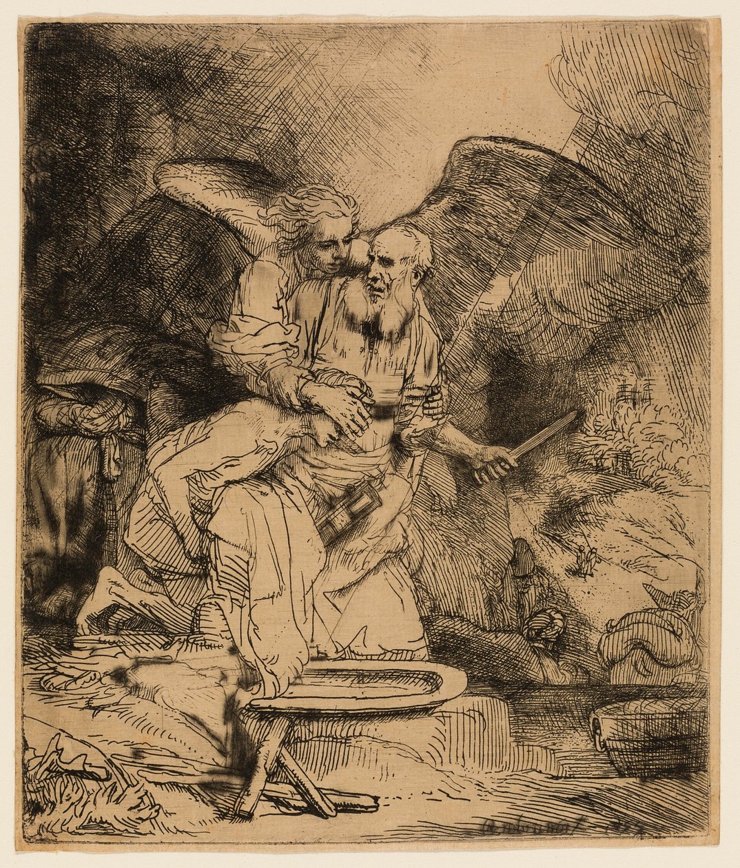 Il sacrificio di Abramo da Rembrandt van Rijn
