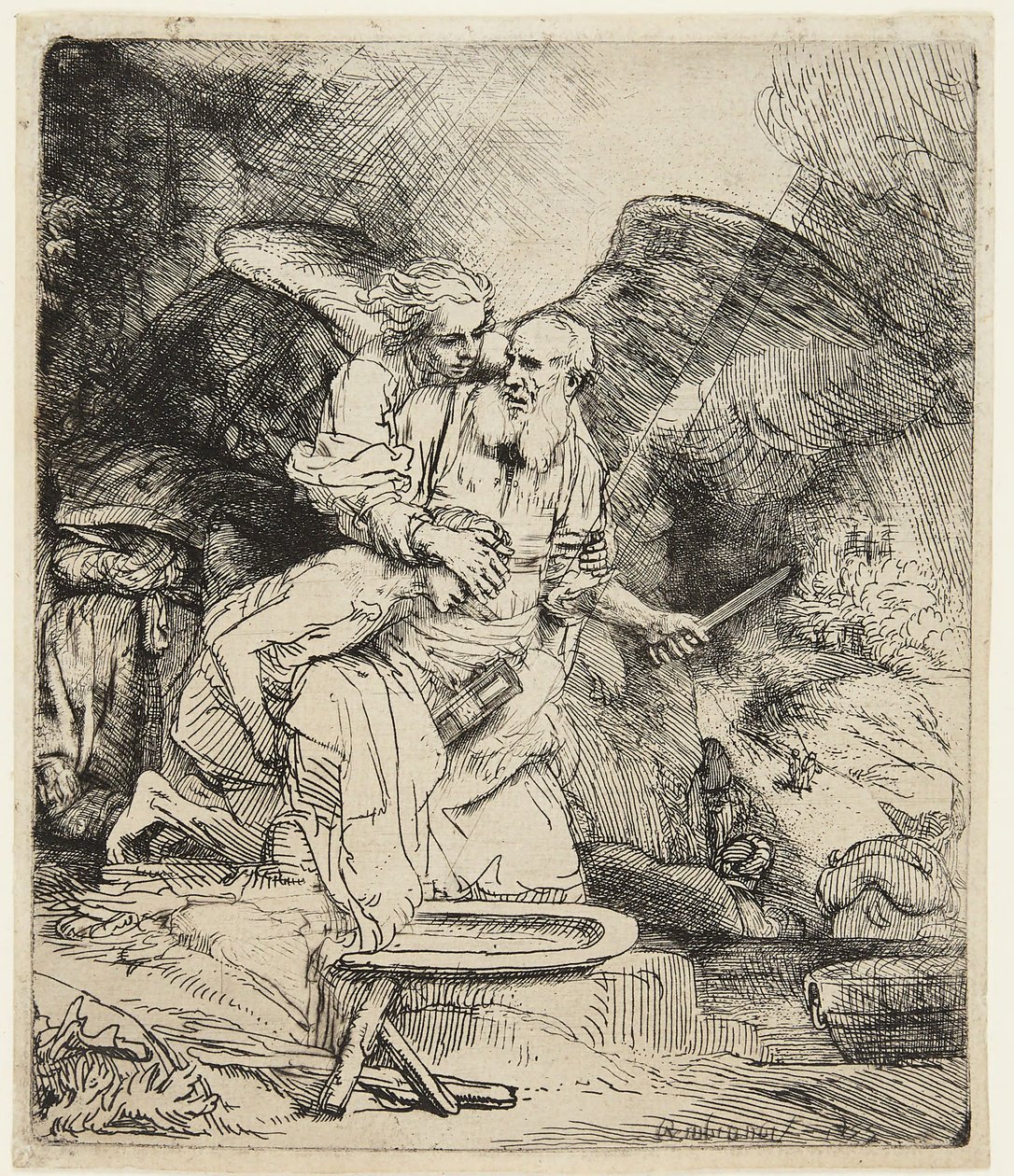 Il sacrificio di Abramo da Rembrandt van Rijn