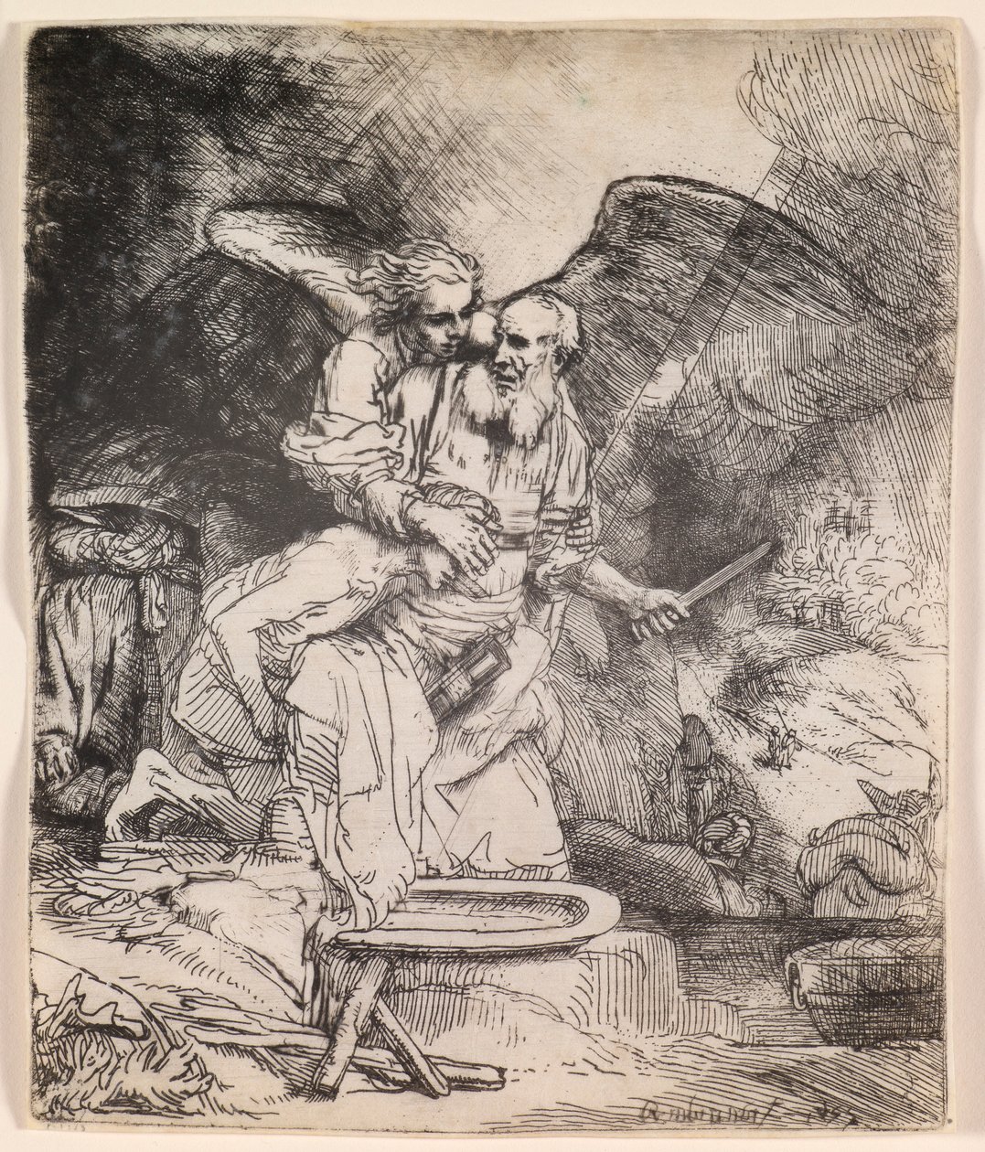 Il sacrificio di Abramo da Rembrandt van Rijn