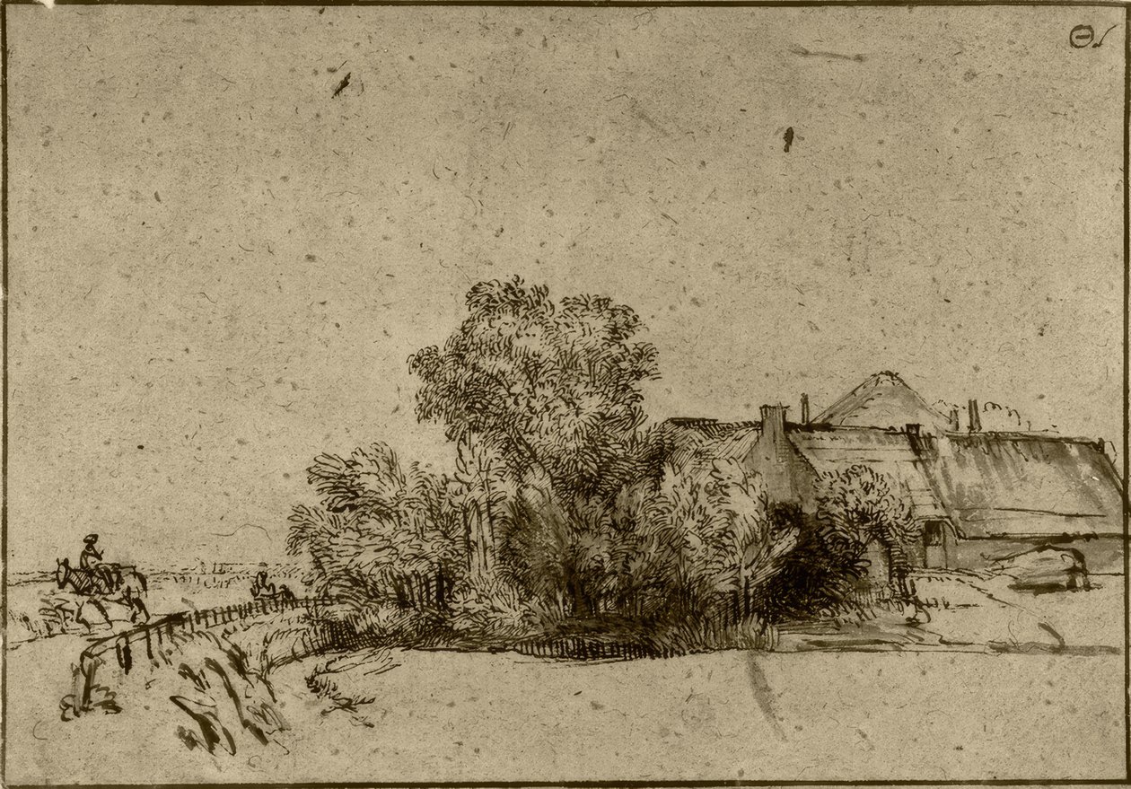 Casa colonica ad Amsteldijk da Rembrandt van Rijn