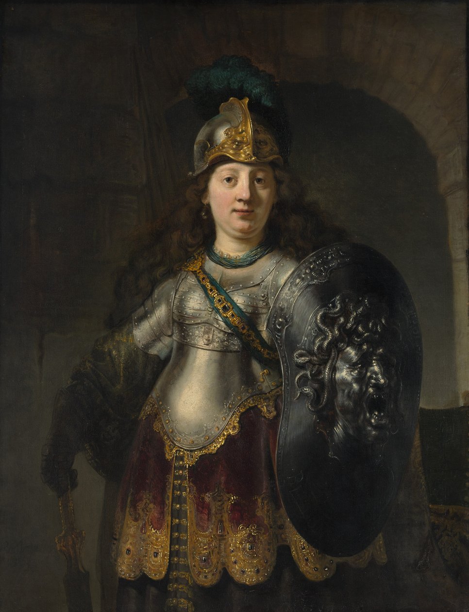 Bellona, 1633 da Rembrandt van Rijn