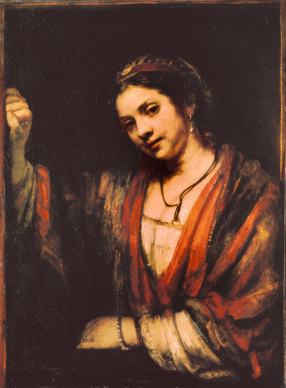 Ritratto di Hendrickje Stoffels da Rembrandt van Rijn