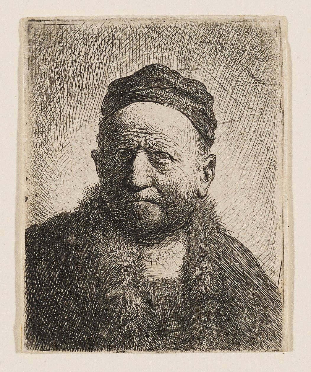 Busto di uomo (il padre di Rembrandt?) da Rembrandt van Rijn