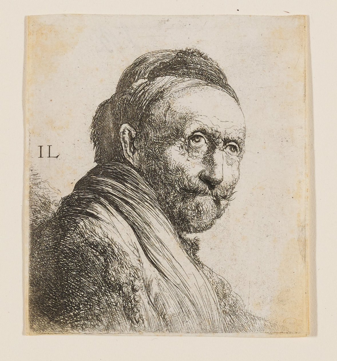 Busto di un anziano da Rembrandt van Rijn