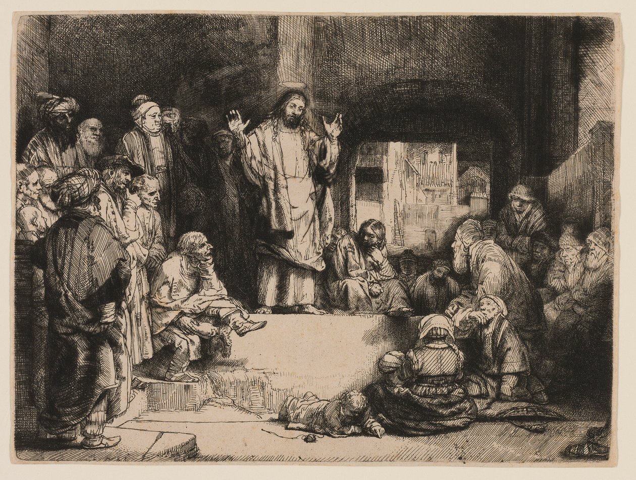 Cristo che predica da Rembrandt van Rijn