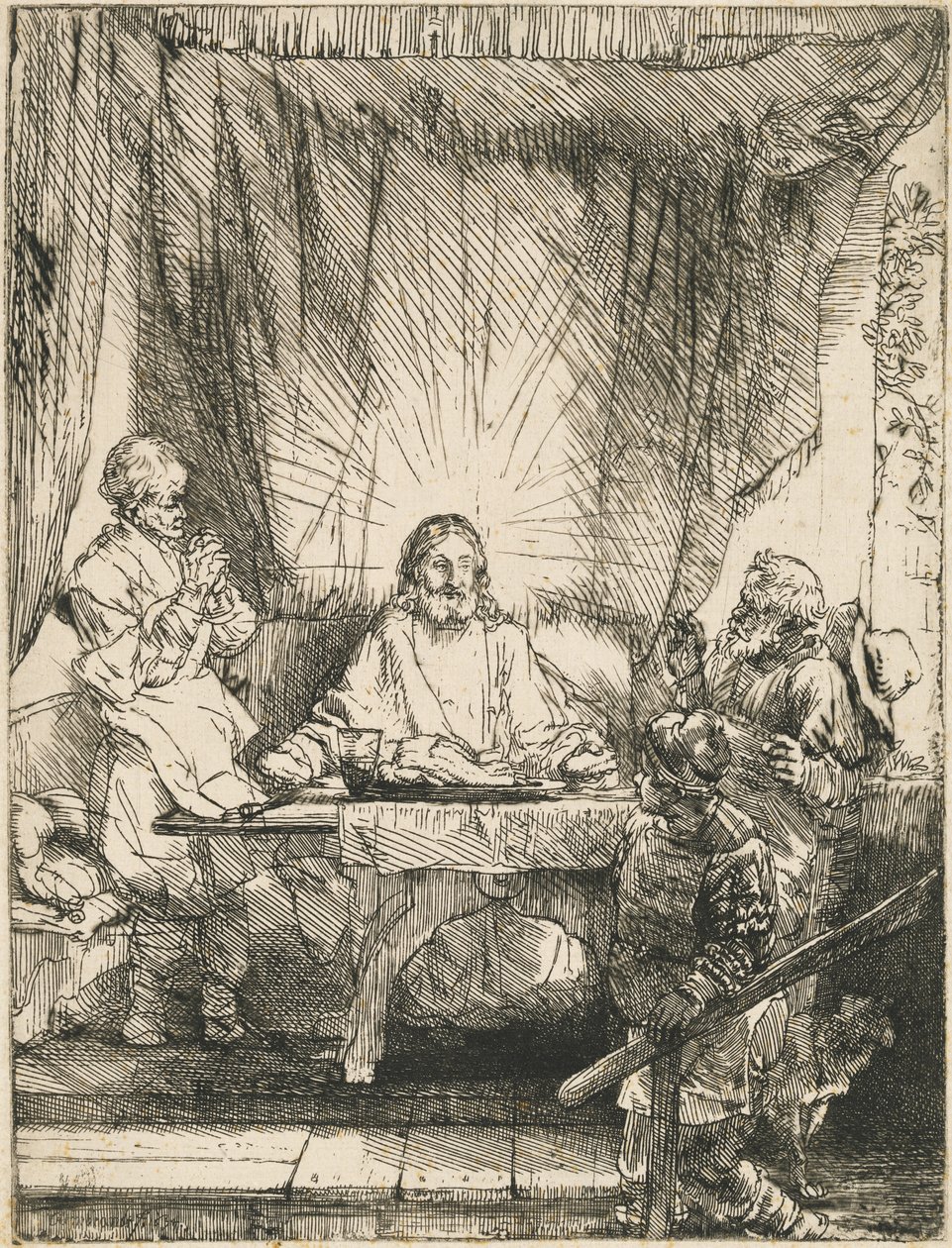 Cristo a Emmaus: la Lastra Maggiore da Rembrandt van Rijn
