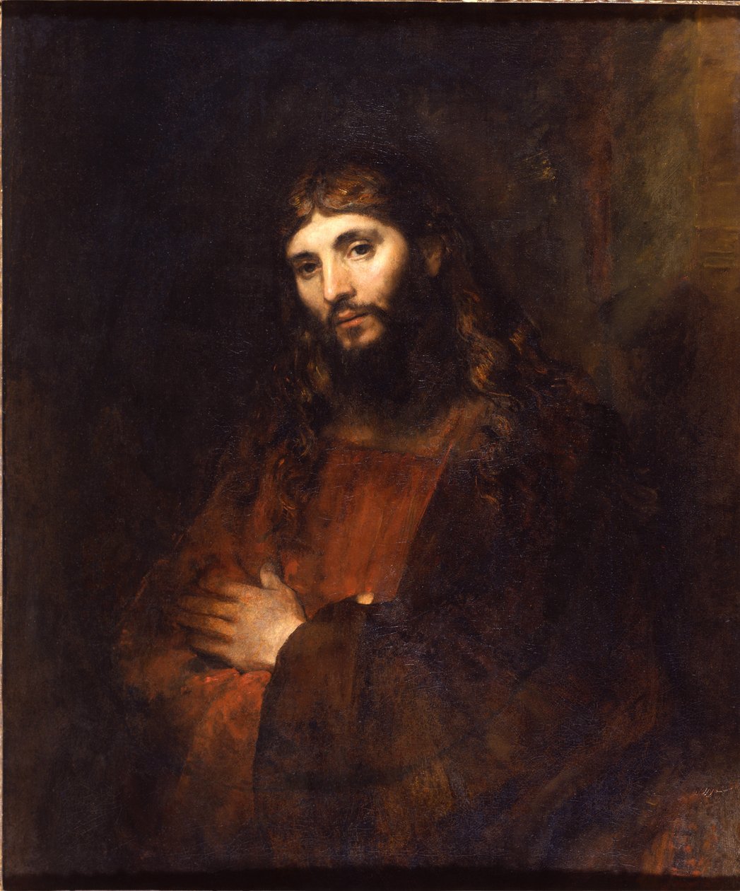 Cristo con le Braccia Incrociate, 1656-1661 da Rembrandt van Rijn