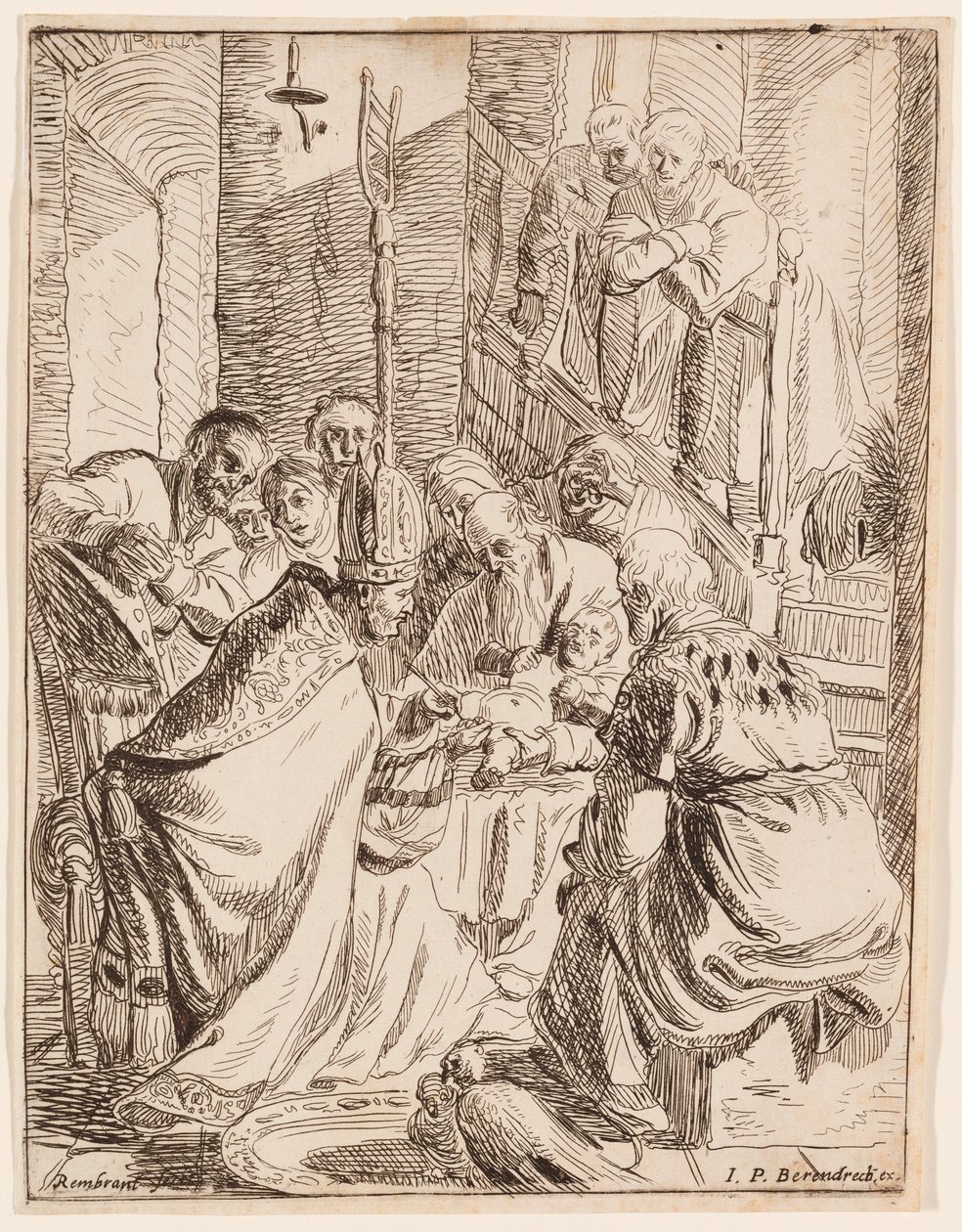 La circoncisione di Cristo da Rembrandt van Rijn