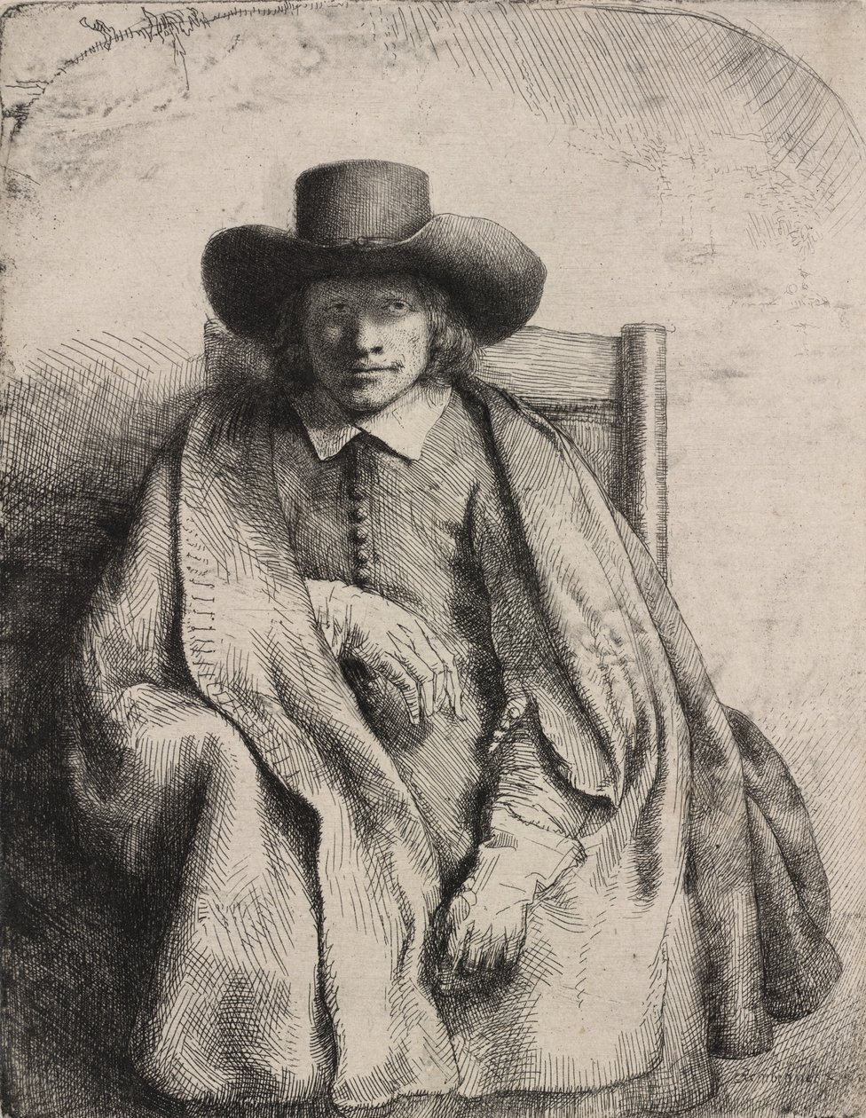 Clement de Jonghe, 1651 da Rembrandt van Rijn