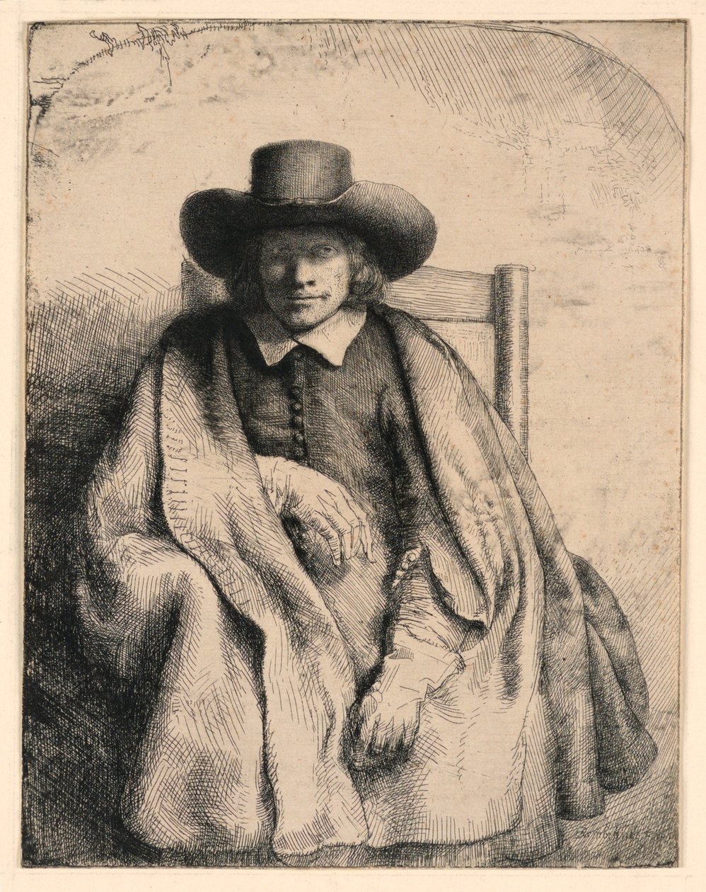 Clement de Jonghe, venditore di stampe da Rembrandt van Rijn