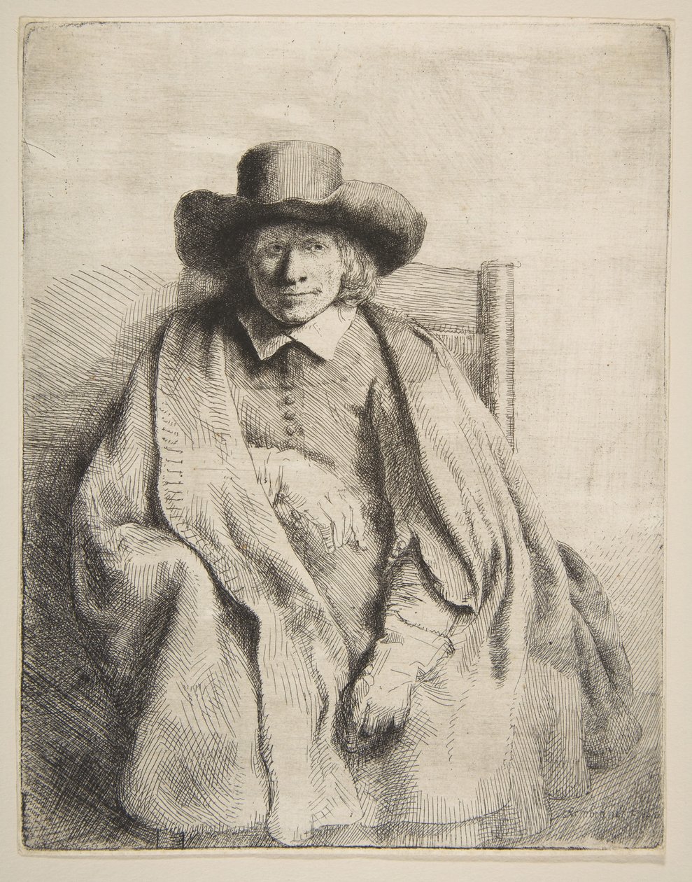 Clement de Jonghe, venditore di stampe da Rembrandt van Rijn