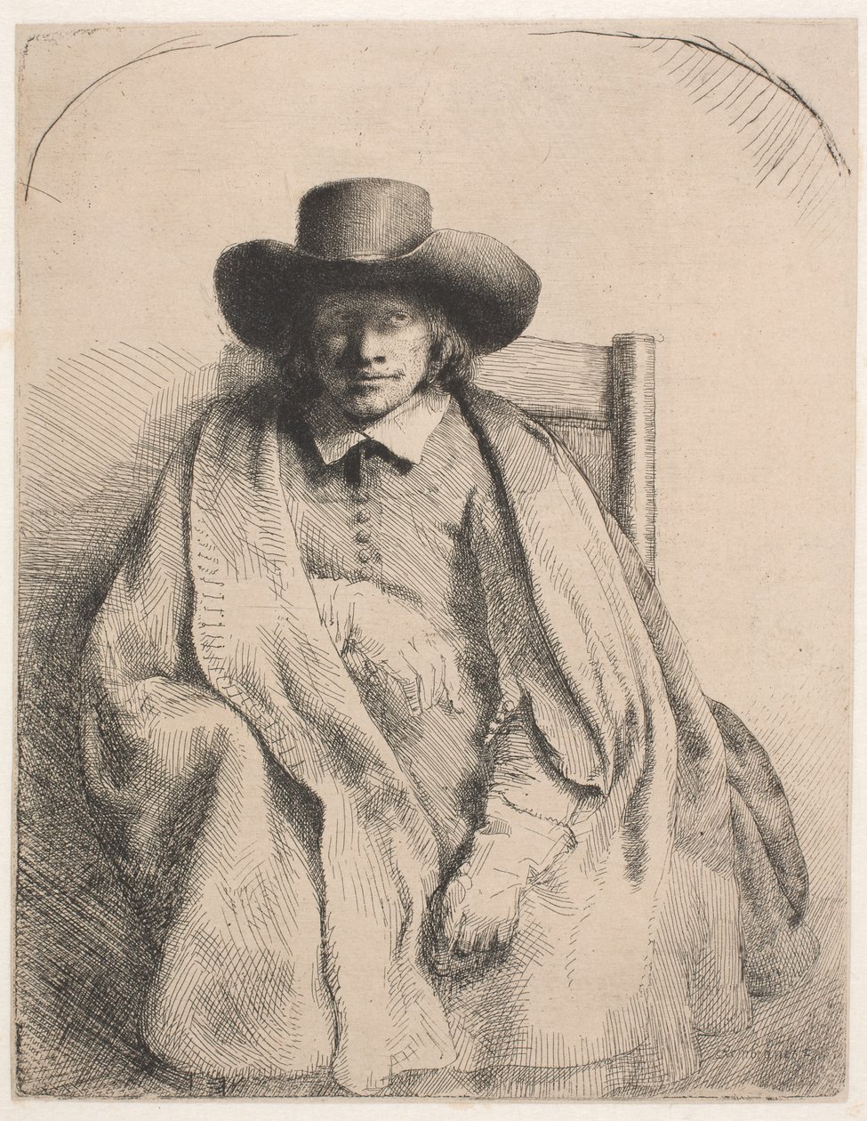 Clement de Jonghe, venditore di stampe da Rembrandt van Rijn