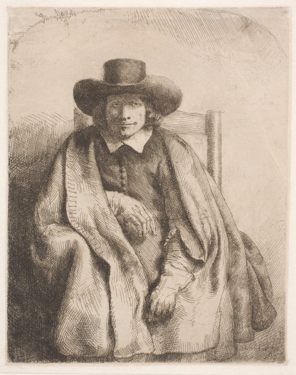 Clement de Jonghe, venditore di stampe da Rembrandt van Rijn
