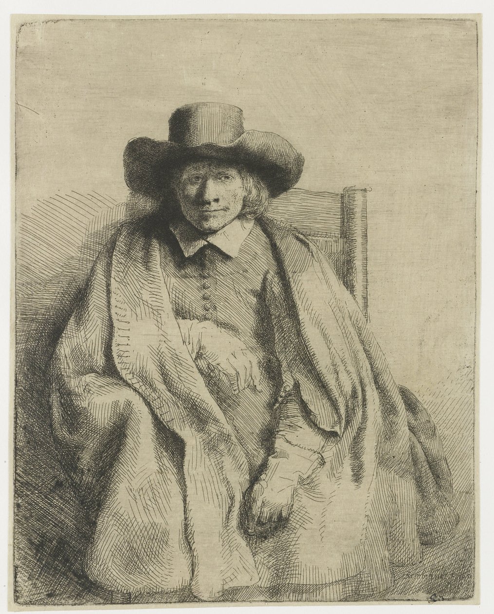 Clement de Jonghe, venditore di stampe da Rembrandt van Rijn