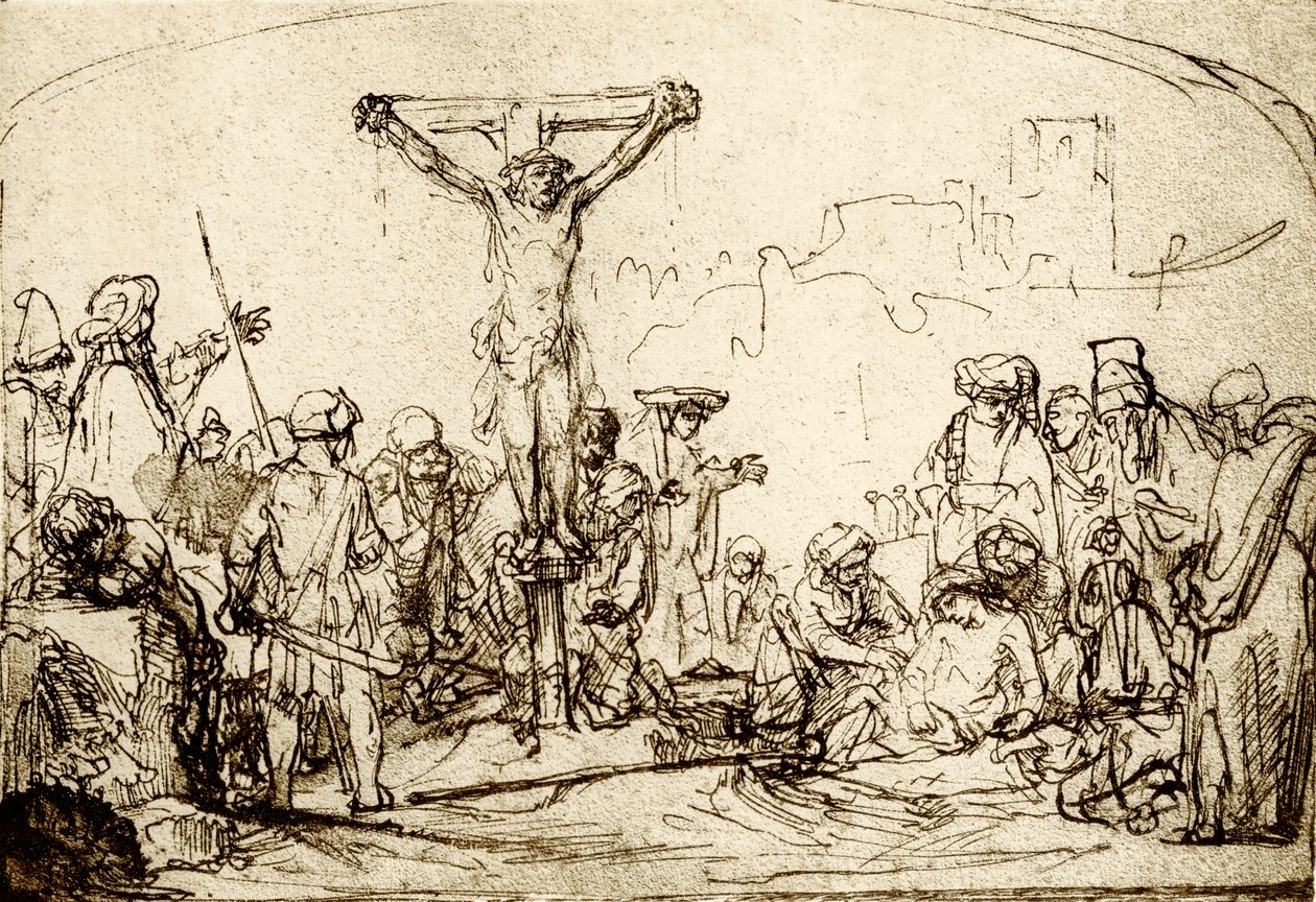 Crocifissione da Rembrandt van Rijn