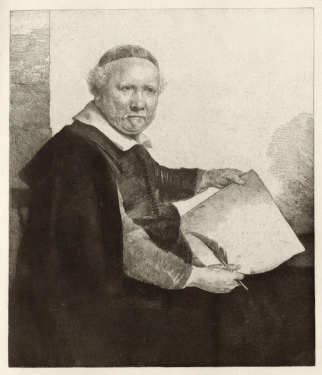 Il grande Coppenol da Rembrandt van Rijn