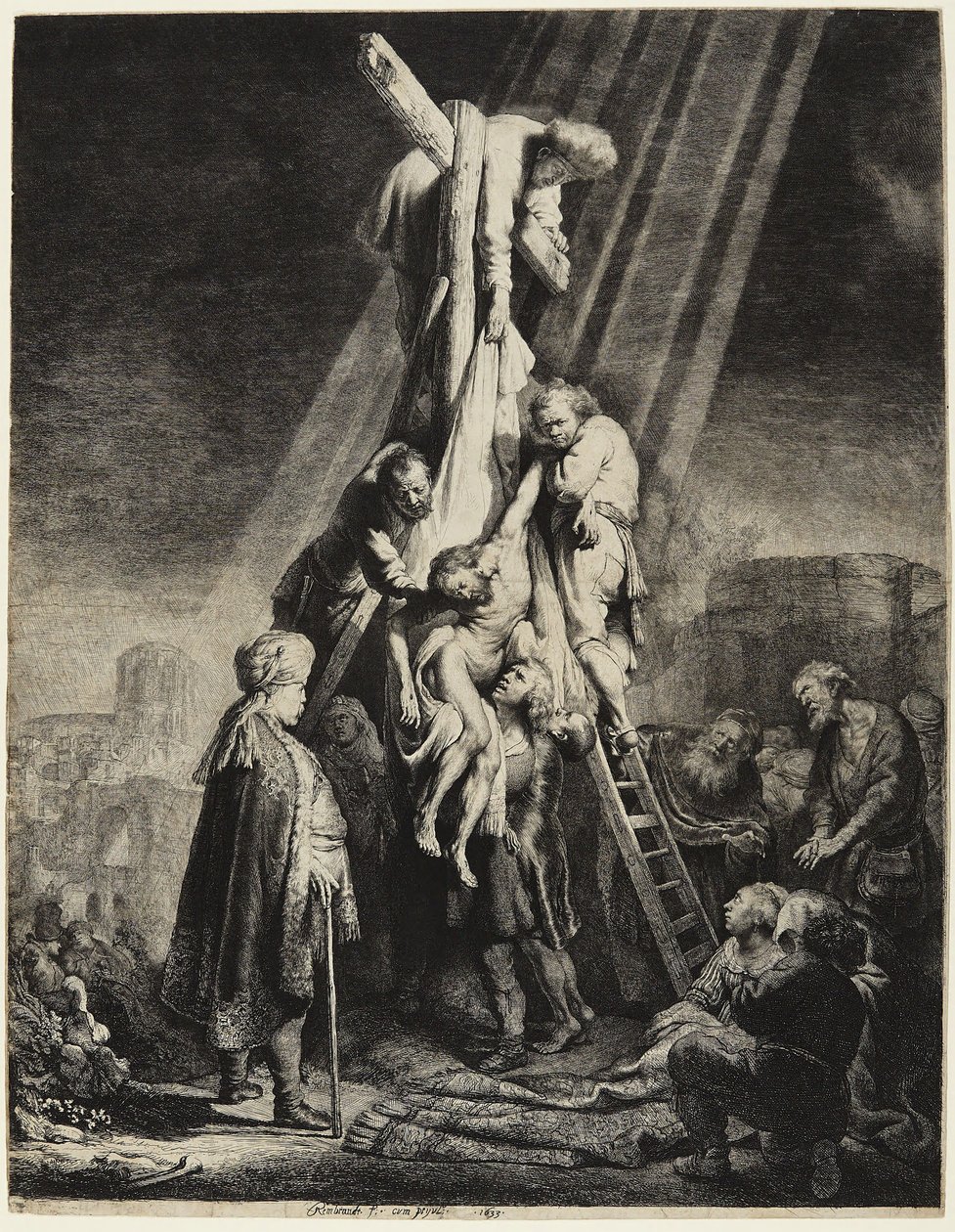 Deposizione dalla croce da Rembrandt van Rijn