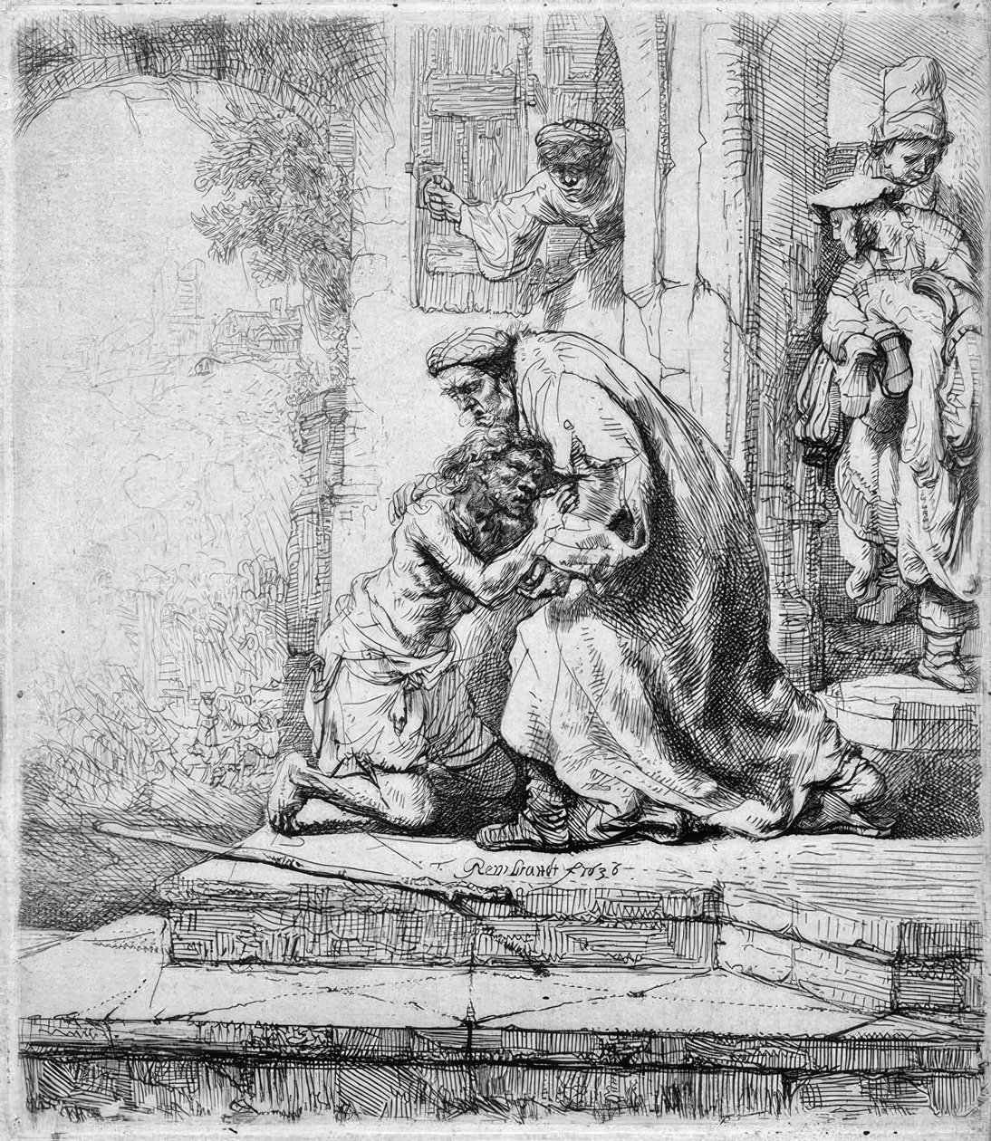 Il ritorno del figliol prodigo da Rembrandt van Rijn