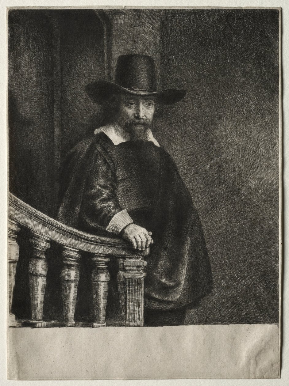Ephraim Bonus, medico ebreo da Rembrandt van Rijn