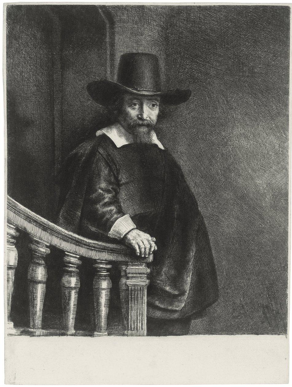 Ephraim Bueno, medico ebreo, 1647 da Rembrandt van Rijn