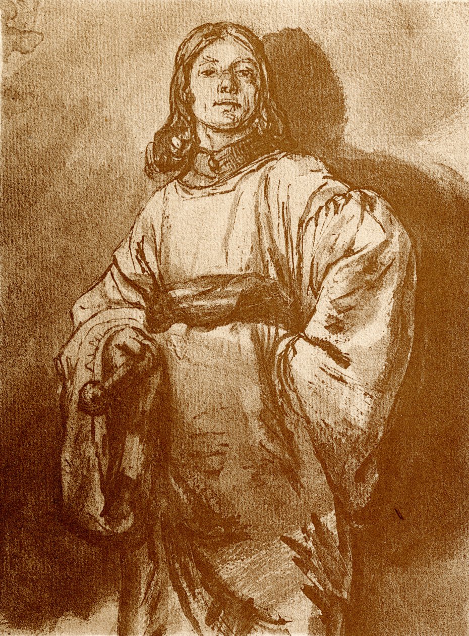 Studio di figura da Rembrandt van Rijn