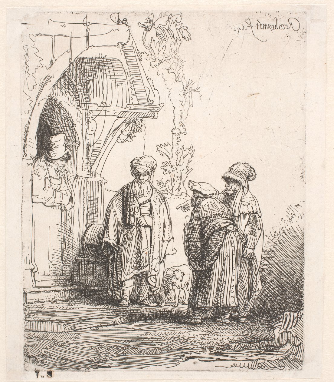 Giacobbe e Labano () da Rembrandt van Rijn