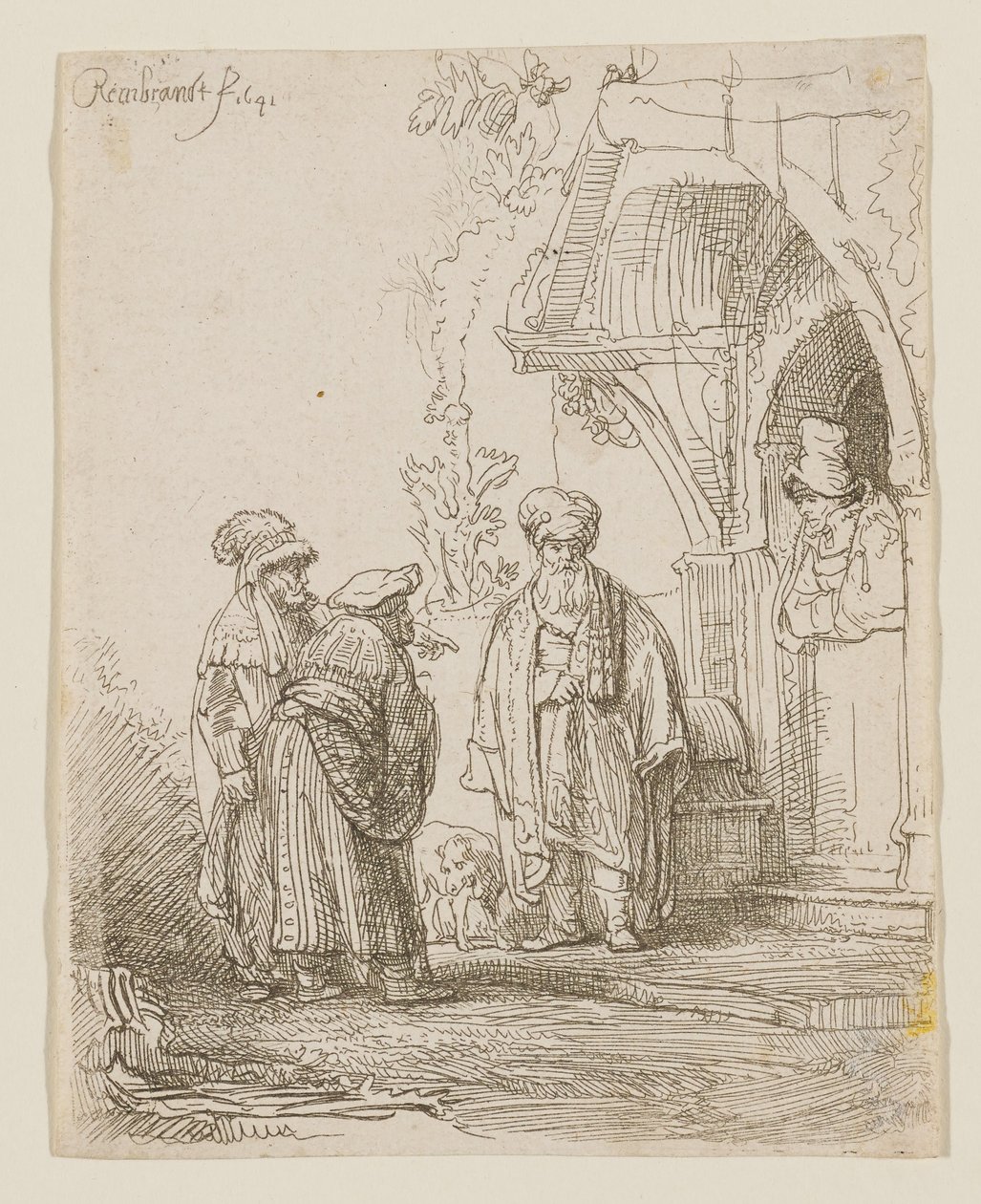 Giacobbe e Labano da Rembrandt van Rijn