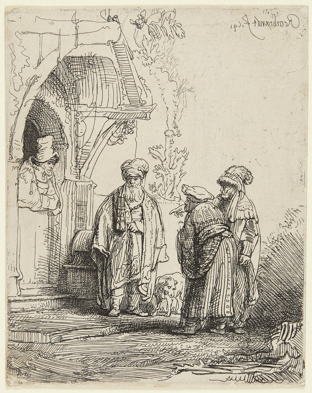 Giacobbe e Labano da Rembrandt van Rijn