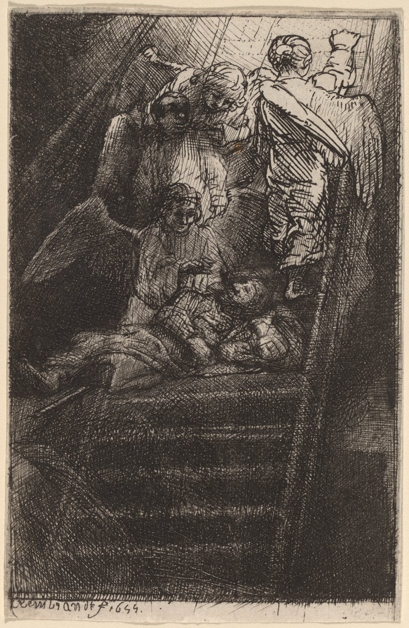 La Scala di Giacobbe da Rembrandt van Rijn