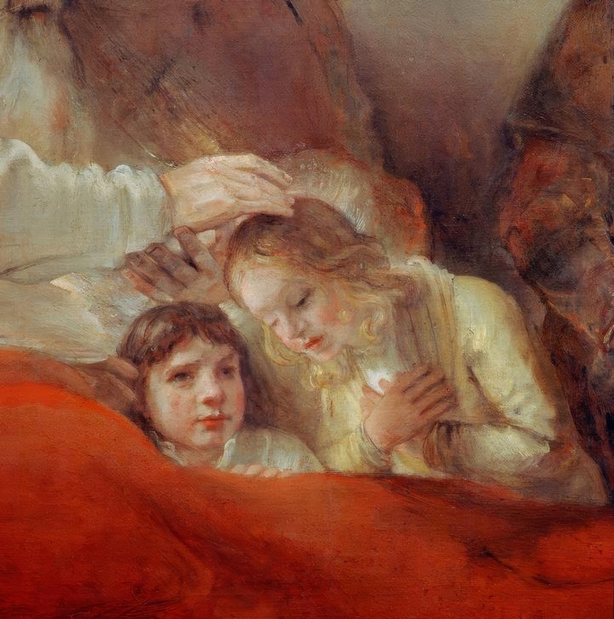 La benedizione di Giacobbe da Rembrandt van Rijn