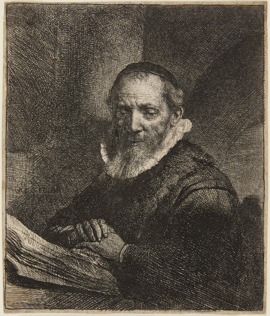 Jan Cornelis Sylvius da Rembrandt van Rijn