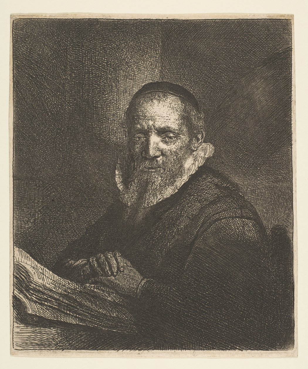 Jan Cornelis Sylvius, 1633 da Rembrandt van Rijn
