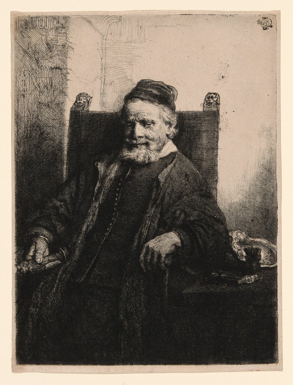 Jan Lutma, orefice da Rembrandt van Rijn