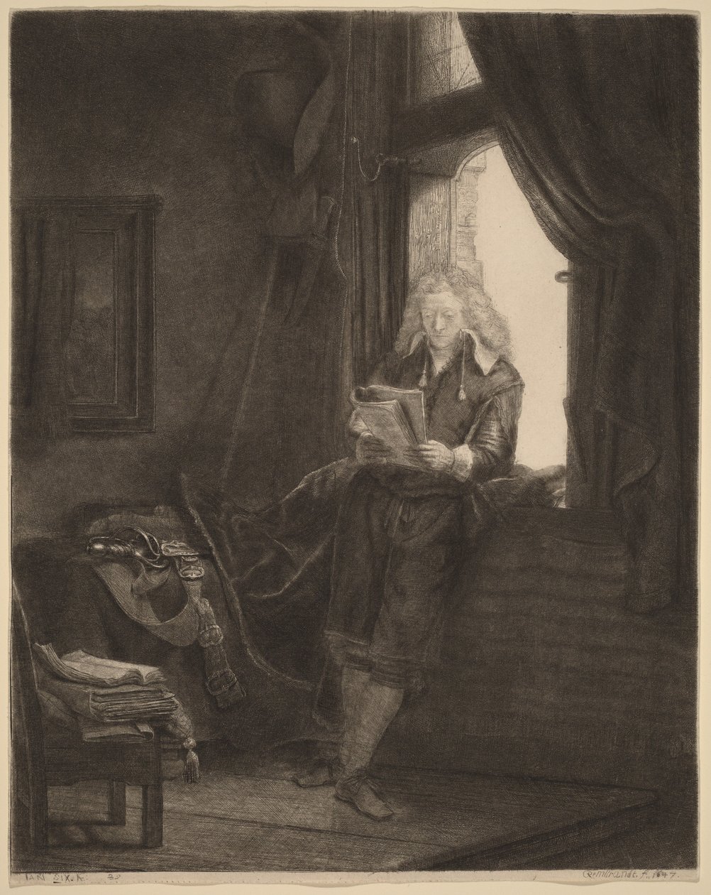 Jan Six da Rembrandt van Rijn