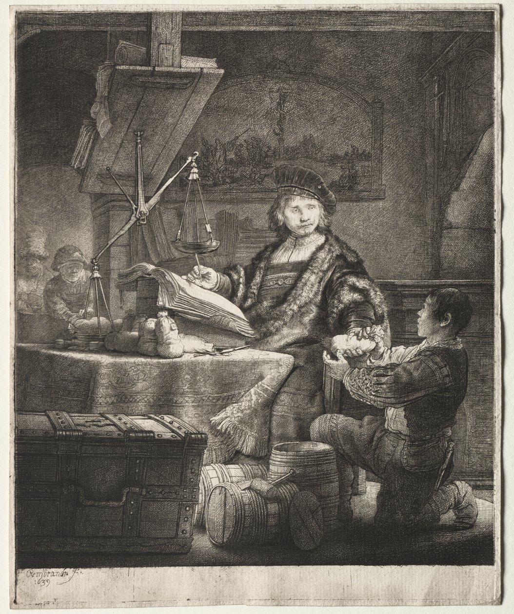 Jan Uytenbogaert da Rembrandt van Rijn