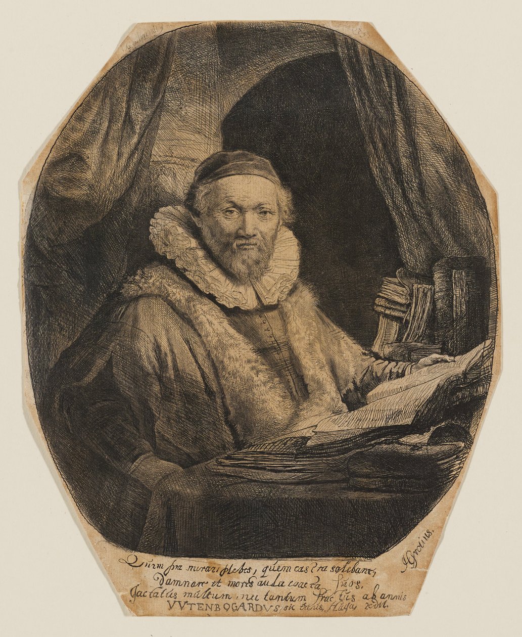 Jan Uytenbogaert da Rembrandt van Rijn