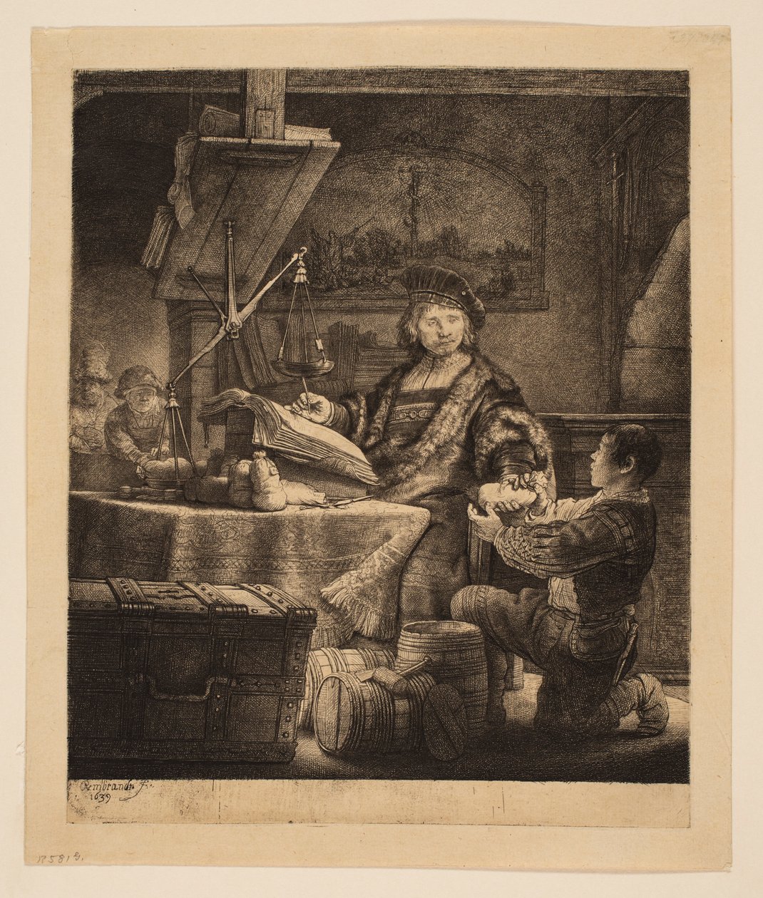 Jan Uytenbogaert, Ricevitore Generale ("Il Pesatore d