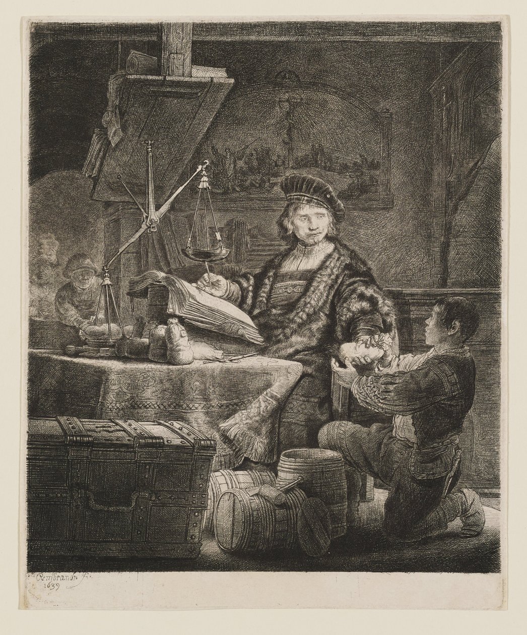 Jan Uytenbogaert, Tesoriere generale da Rembrandt van Rijn