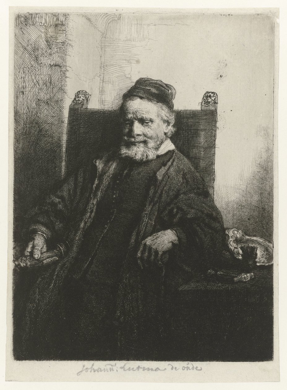 Johannes Lutma da Rembrandt van Rijn