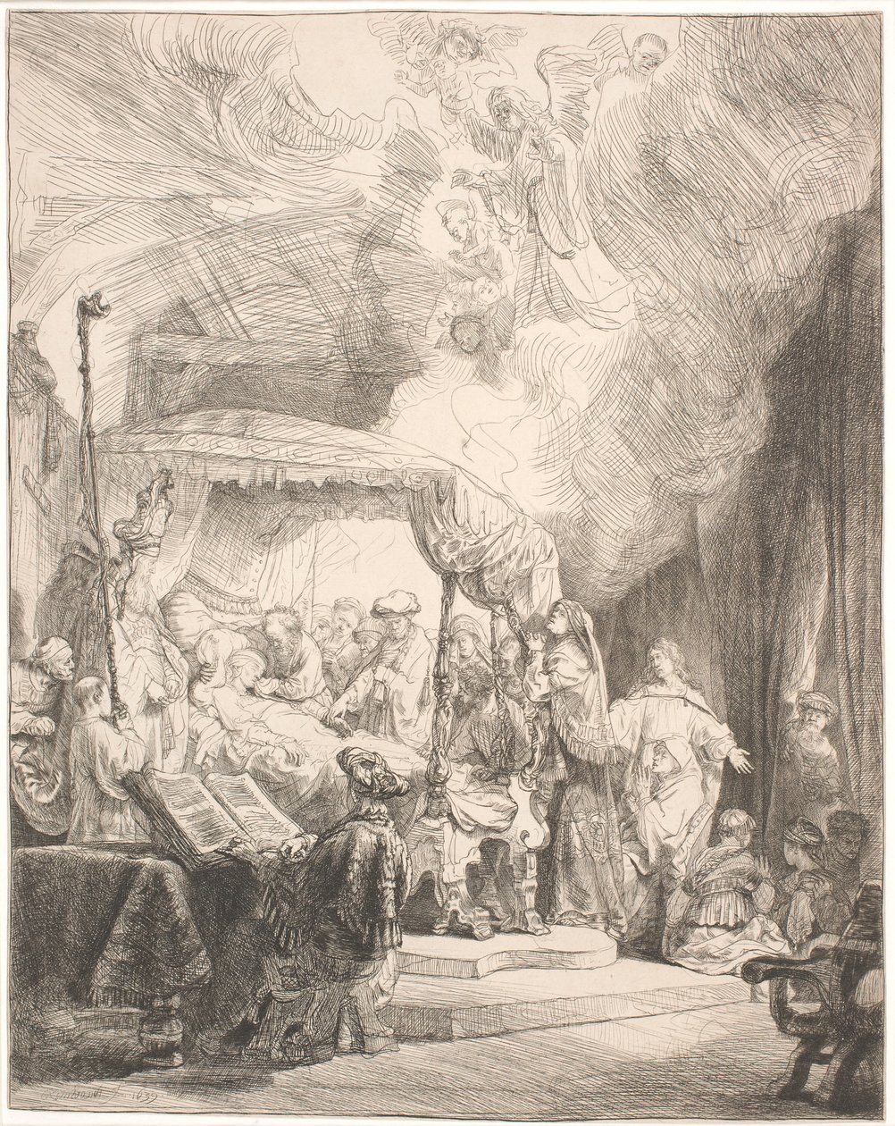 La morte della Vergine Maria da Rembrandt van Rijn