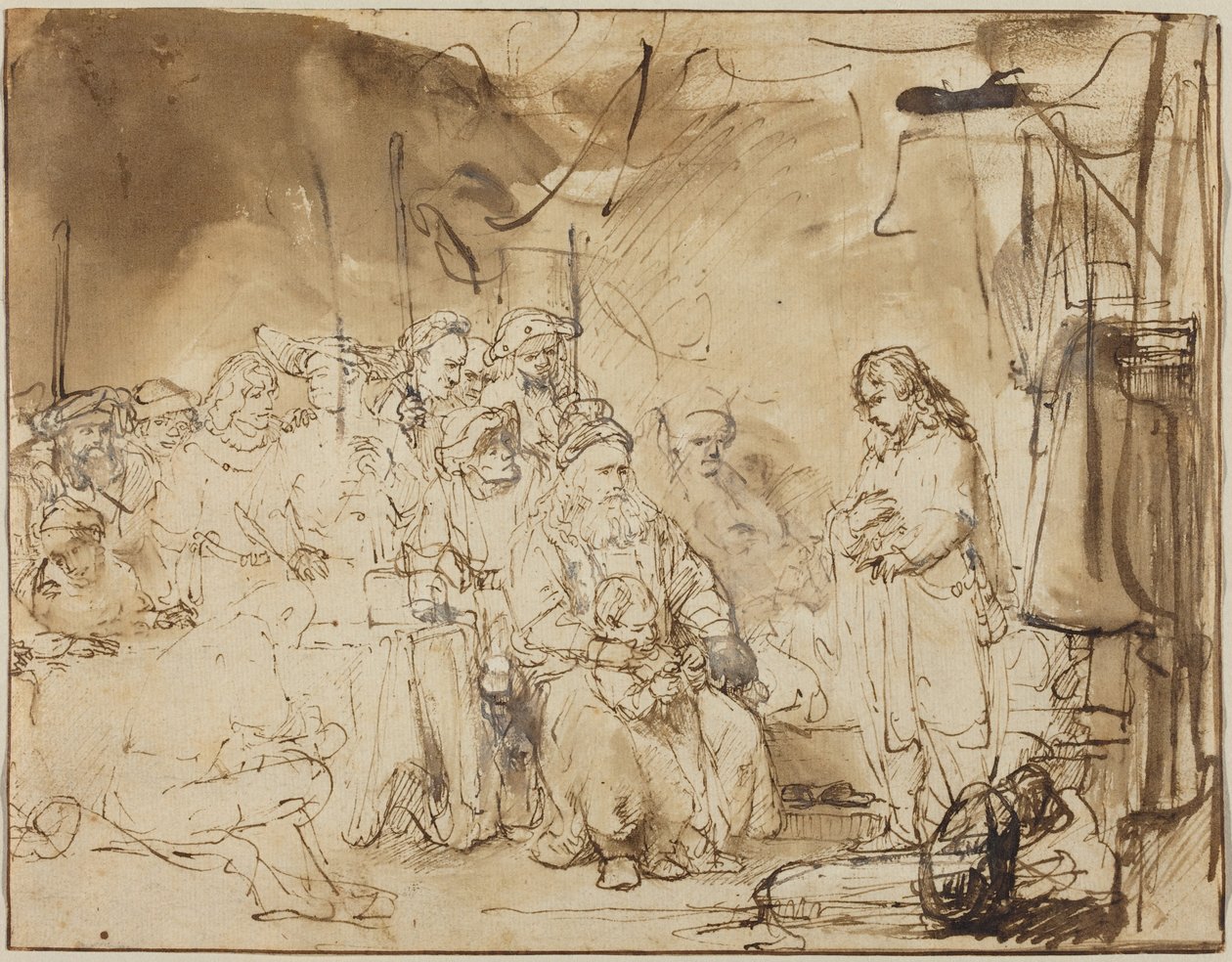 Giuseppe racconta i suoi sogni da Rembrandt van Rijn