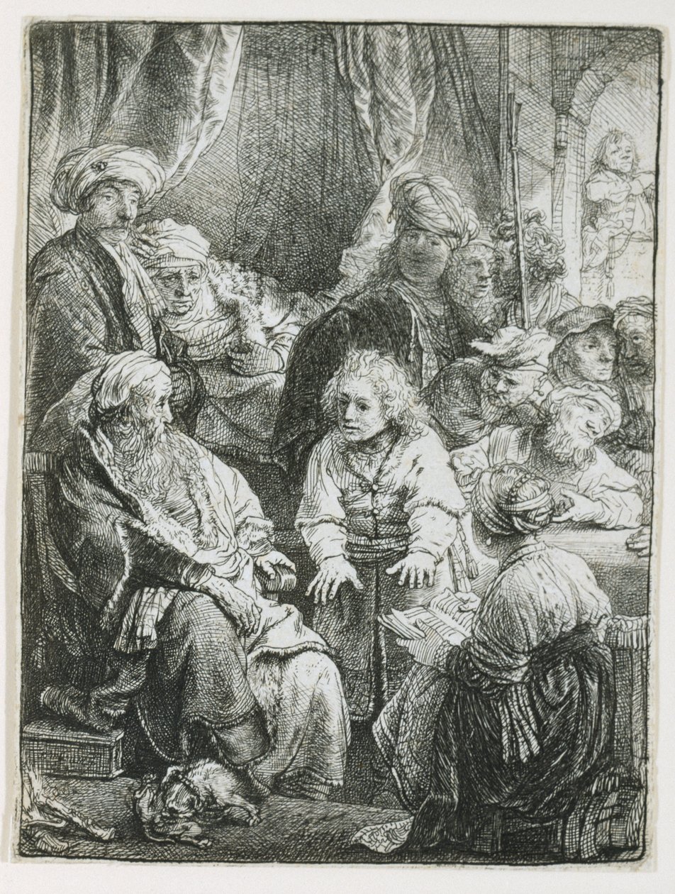 Giuseppe racconta i suoi sogni da Rembrandt van Rijn