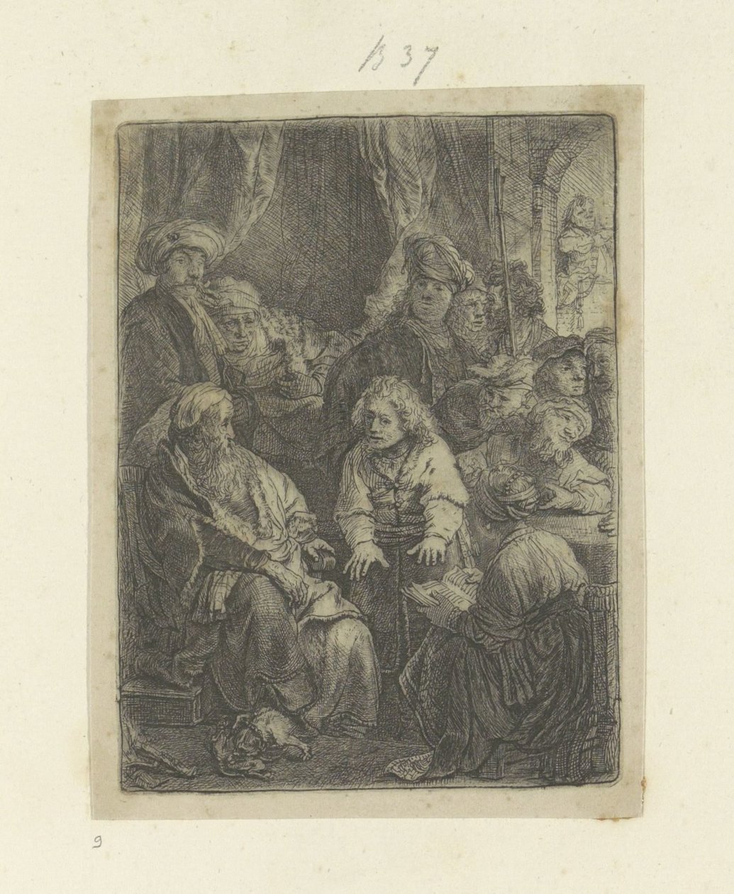 Giuseppe racconta i suoi sogni da Rembrandt van Rijn